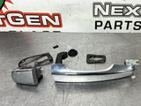 08-09 PONTIAC G8 PAINTED LH RH EXTERIOR DOOR HANDLE FRONT & REAR MAVERICK SILVER METALLIC #392