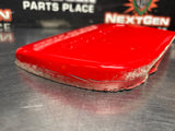 97- 04 C5 CORVETTE FRONT LICENSE PLATE COVER TORCH RED OEM 10256977 #1190
