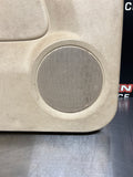 2014 CHEVY SILVERADO 2500HD LH DRIVER REAR DOOR PANEL LIGHT CASHMERE OEM #758