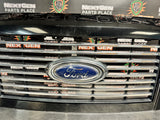 2009 FORD F250 F350 DIESEL HARLEY BLACK FRONT UPPER GRILLE OEM #3879