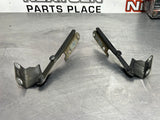 2014 FORD MUSTANG GT RH AND LH HOOD HINGES BLACK OEM #393