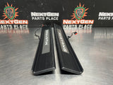 2019 FORD MUSTANG GT LH AND RH ILLUMINATED DOOR SILL TRIM SET OEM #1573
