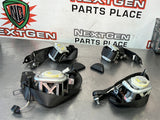 2012 FORD MUSTANG SEAT BELTS SET OF 4 OEM #413