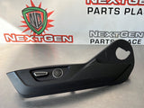 15-21 FORD MUSTANG GT DRIVER FRONT SEAT TRIM W/ SWITCH OEM FR3B-6362187-BE #295