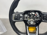 2024 FORD MUSTANG GT STEERING WHEEL W PADDLE SHIFTERS OEM #1482