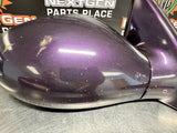 04 - 06 PONTIAC GTO COSMOS PURPLE RH PASSENGER SIDE MIRROR USED OEM #784