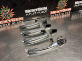 08-09 PONTIAC G8 LH/RH SIDE EXTERIOR DOOR HANDLES FRONT & REAR BLK OEM #1036