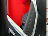 2022 CAMARO SS CONVERTIBLE LH RH DOOR PANELS DOOR CARDS BLK AND RED OEM #454