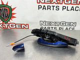 2020 FORD MUSTANG GT LH DRIVER SIDE EXTERIOR DOOR HANDLE KONA BLUE OEM #326