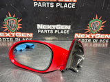 2004 PONTIAC GTO LH DRIVER SIDE MIRROR TORRID RED OEM #1306