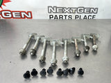 2014 FORD MUSTANG GT FRONT CRADLE BOLTS OEM #284