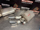 2015 CAMARO SS NPP BI MODE QUAD TIP DUAL EXHAUST MUFFLERS OEM #1450