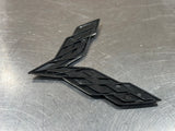 14-19 C7 CORVETTE BOWTIE EMBLEM CROSSED FLAGS #VV251