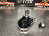 2015 FORD MUSTANG GT MANUAL SHIFTER TRIM/ BOOT W KNOB OEM #1092