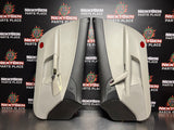 05-13 C6 CORVETTE BLCK/TAN DOOR PANELS OEM #704