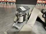 2007 C6 CORVETTE USED OEM FRONT SEAT BELTS DRIVER / PASSENGER GREY #704