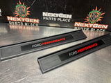 2017 FORD MUSTANG GT FORD PERFORMANCE LH AND RH DOOR SILL TRIM OEM #1632