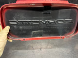 97- 04 C5 CORVETTE FRONT LICENSE PLATE COVER LIGHT CARMINE RED METALIC OEM 10256977 #1380