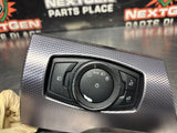 2016 FORD MUSTANG GT HEADLIGHT SWITCH DASH TRIM BEZEL FR3B-13D168 OEM #1394