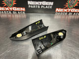 2009 FORD F250 LH RH DRIVER PASSENGER DOOR PANEL MIRROR TRIM COVERS OEM #729