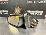 2012 FORD MUSTANG GT LH DRIVER SIDE VIEW BLCK MIRROR OEM #1274