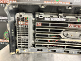 2010 FORD F250 F350 DIESEL BLK FRONT UPPER GRILLE OEM #816