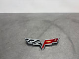2005 C6 CORVETTE FRONT BUMPER EMBLEM OEM #1468