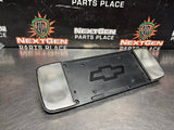 97-04 C5 CORVETTE REAR LICENSE PLATE HOLDER BACK UP REVERSE LIGHT OEM #1530