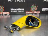 05 - 13 C6 CORVETTE RH PASSENGER SIDE MIRROR VELOCITY YELLOW OEM #764