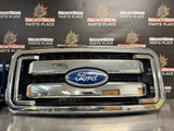 11-16 FORD F250/350/450 SUPER DUTY  LARIAT FRONT GRILLE LOADED OEM #1359