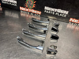 08-09 PONTIAC G8 LH/RH SIDE EXTERIOR DOOR HANDLES FRONT & REAR BLK OEM #1036