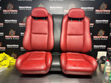 04-06 PONTIAC GTO REAR SEATS RED OEM #1306