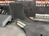 97-04 C5 CORVETTE LH DRIVER SIDE REAR CARPET TRIM LINER BLACK OEM 10435606 #1433