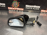 2015 FORD MUSTANG GT LH DRIVER SIDE VIEW MIRROR BLACK OEM #1528