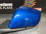 2017 FORD MUSTANG GT LH DRIVER SIDE VIEW MIRROR BLUE OEM #794
