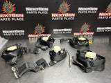 08 09 10 FORD F250 F350 CREW CAB SEAT BELTS SET FRONT and REAR RH LH OEM #729