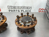 2009 GMC SIERRA FRONT BRAKE HUB ROTOR SPACER ADAPTERS 8 LUG 16022701 OEM #484