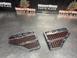 2008 F250 EXT CAB LH RH DRIVER AND PASSENGER FENDER EMBLEMS OEM #1297
