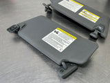 2012 FORD F150 STX SUN VISORS OEM #316