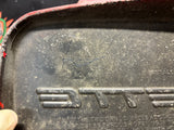 97- 04 C5 CORVETTE FRONT LICENSE PLATE COVER TORCH RED OEM 10256977 #1190