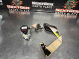 2006 C6 CORVETTE RH PASSNEGER SEAT BELT  CASHMERE OEM #1364
