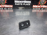 05-13 C6 CORVETTE TRUNK HATCH FUEL DOOR SWITCH BUTTON BLK OEM #1409