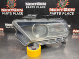 2014 FORD MUSTANG GT LH DRIVER SIDE XENON HEADLIGHT OEM DR33-13006-A #1542