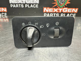 2004 FORD F350 HEADLIGHT SWITCH & DIMMER SWITCH 5C3T-13D062 OEM  #810