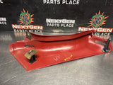 97-04 C5 CORVETTE LH SIDE SEAT BELT TRIM FIRETHORN RED OEM 10258545 #1425