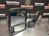 2011 FORD F350 LH DRIVER MIRROR HEATED POWER OEM #W394