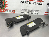 2013 FORD MUSTANG GT SUN VISORS OEM #405