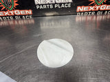 2015 FORD MUSTANG GT FUEL DOOR GAS LID TANK COVER WHITE OEM #1408
