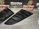 2015 FORD MUSTANG GT AFTERMARKET EXTERIOR REAR WINDOW LOUVRE BLACK #1528