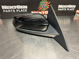 2014 FORD MUSTANG GT RH PASSENGER SIDE VIEW MIRROR BLK OEM #675